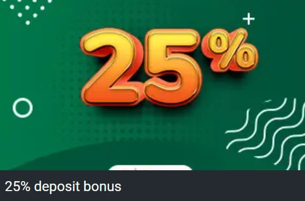 25% Deposit Bonus BetWinner