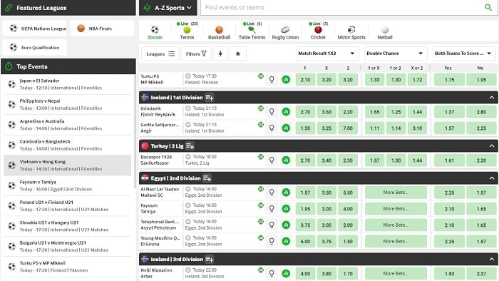 Bet on Sports With Betway Bonus Code